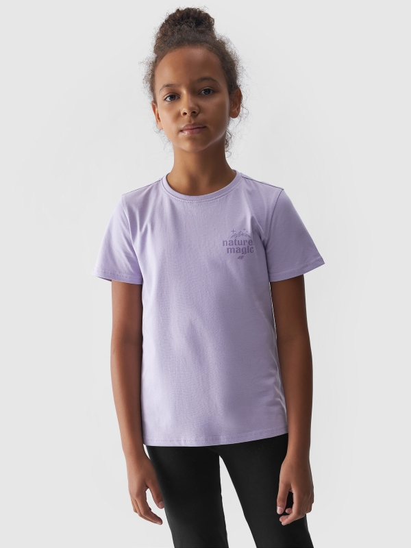 TSHIRT 4FJWAW24TTSHF1549 morado - 4FJWAW24TTSHF1549-52S