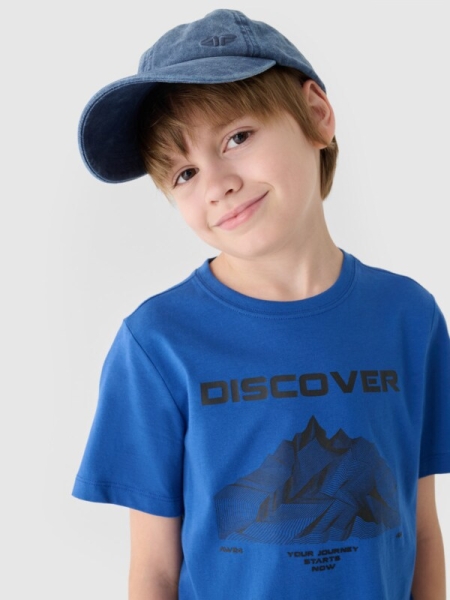 CAMISETA 4FJWAW24TTSHM1553 azul marino - 4FJWAW24TTSHM1553-32S