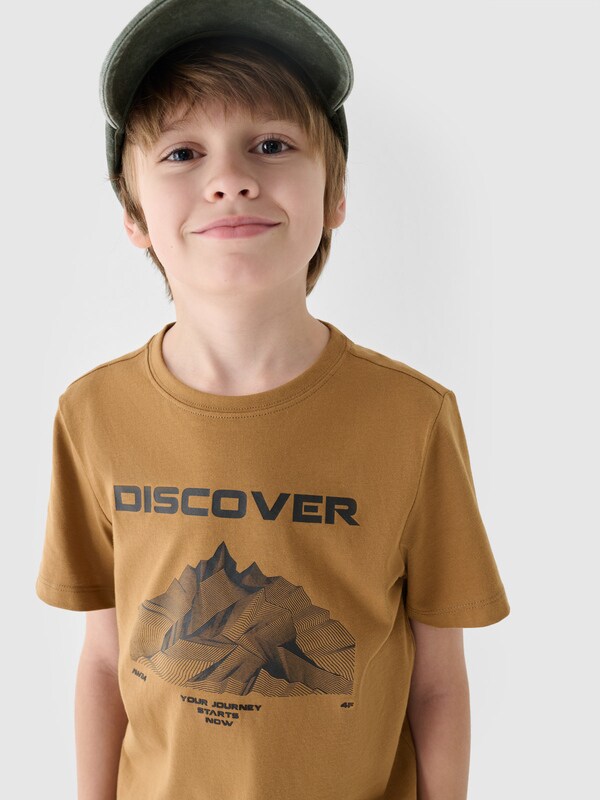 TSHIRT 4FJWAW24TTSHM1553 amarillo - 4FJWAW24TTSHM1553-74S