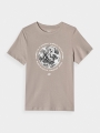 T-shirt para Rapaz - Gris - 4FJWAW24TTSHM1555        