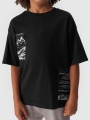 TSHIRT 4FJWAW24TTSHM1557 negro - 4FJWAW24TTSHM1557-20S