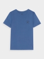 Camiseta regular lisa de chico - azul marino 4FJWAW24TTSHM1859 azul marino - 4FJWAW24TTSHM1859-32S