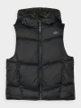 Chaleco Acolchado con Capucha para Chica - Negro - 4FJWAW24TVJAF129