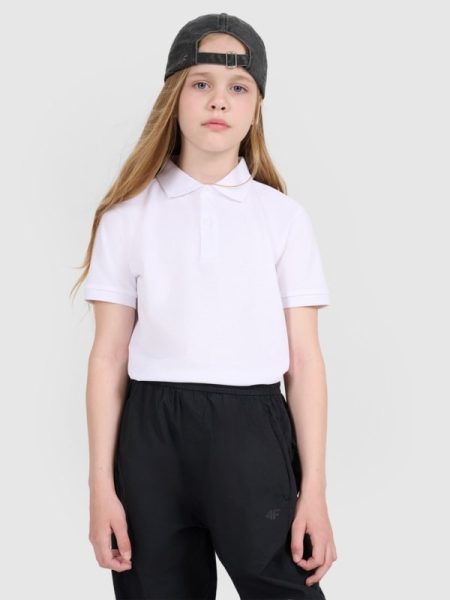 Polo para niños - blanco 4FJWMM00TPTSU513 Blanco