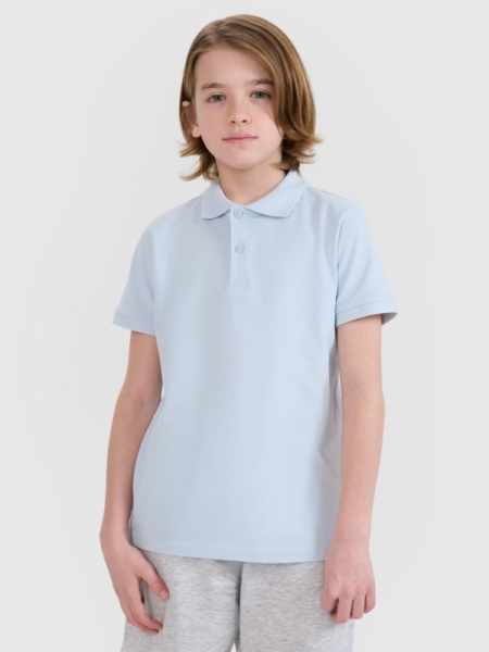 Polo para niños - azul 4FJWMM00TPTSU513 azul
