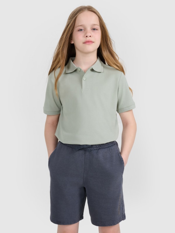 Polo para niños - verde 4FJWMM00TPTSU513 Verde