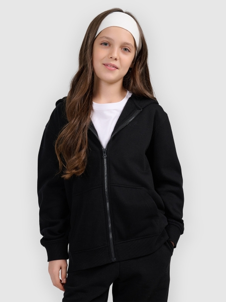 Abrigo de Hándal para Chica - Negro - 4FJWMM00TSWSF1861 Abrigo de Hándal para Chica - Negro - 4FJWMM00TSWSF1861