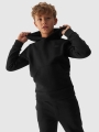 Sudadera con capucha para niño - negro 4FJWMM00TSWSM1292 negro - 4FJWMM00TSWSM1292-20S