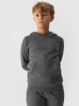 Sudadera con capucha para niño - gris 4FJWMM00TSWSM1292 gris - 4FJWMM00TSWSM1292-25S