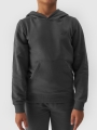 Sudadera con capucha para niño - gris 4FJWMM00TSWSM1292 gris - 4FJWMM00TSWSM1292-25S