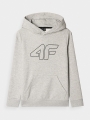 Sudadera con capucha para niño - gris 4FJWMM00TSWSM1292 gris - 4FJWMM00TSWSM1292-27M