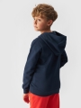 Sudadera con capucha para niño - azul marino 4FJWMM00TSWSM1292 azul marino - 4FJWMM00TSWSM1292-31S