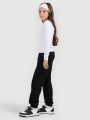 Pantalón de Chándal para Chica - Negro - 4FJWMM00TTROF1189 