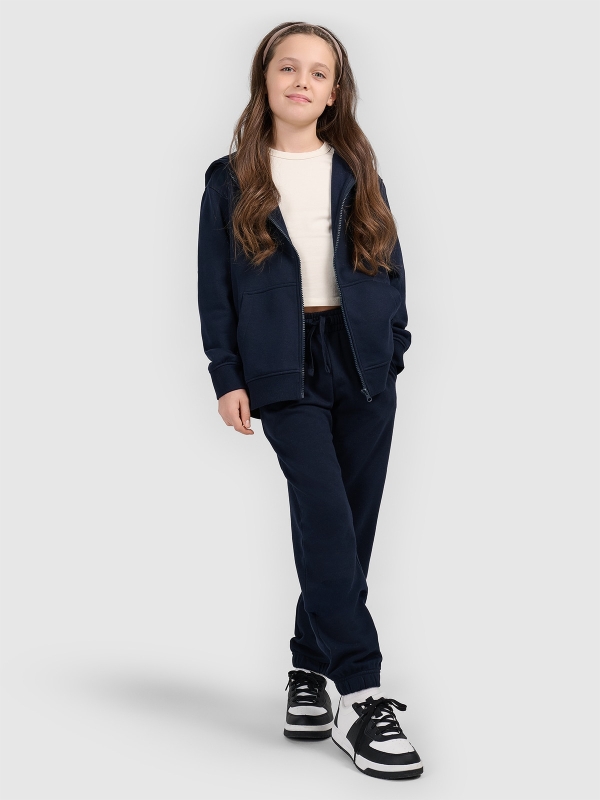 Pantalón de Chándal para Chica - Azul Marino - 4FJWMM00TTROF1189 