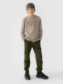 Pantalones Joggers para Niños - Oliva/Caqui - 4FJWMM00TTROM0810
