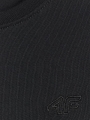 Camiseta Lisa para Chica - Negro - 4FJWMM00TTSHF2332
