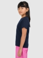 Camiseta Lisa para Chica - Azul Marino - 4FJWMM00TTSHF2332