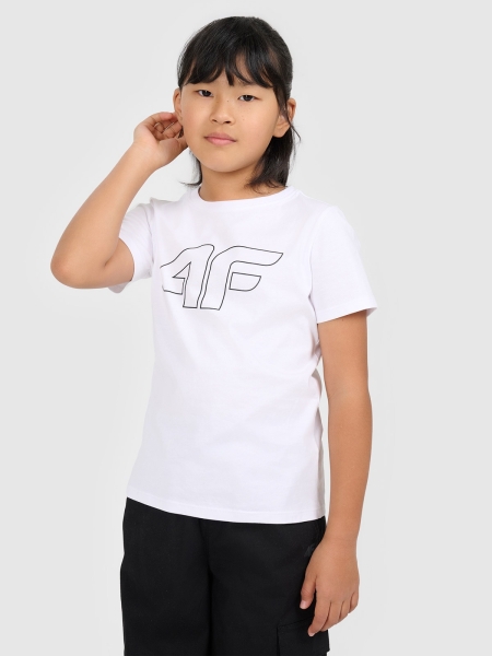 Camiseta Oversize para Chica - Blanco - 4FJWMM00TTSHF2333       