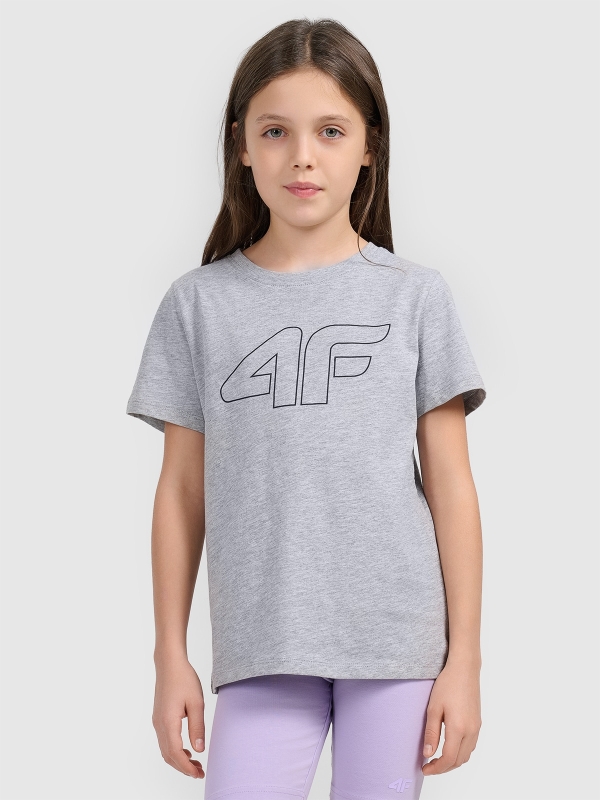 Camiseta Oversize para Chica - Gris - 4FJWMM00TTSHF2333       