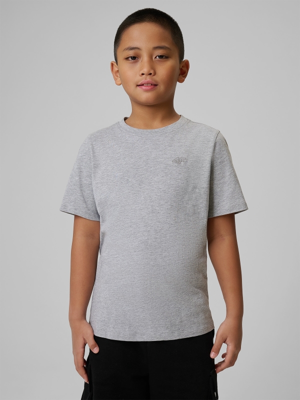 Camiseta Lisa para Chico - Gris - 4FJWMM00TTSHM2330   