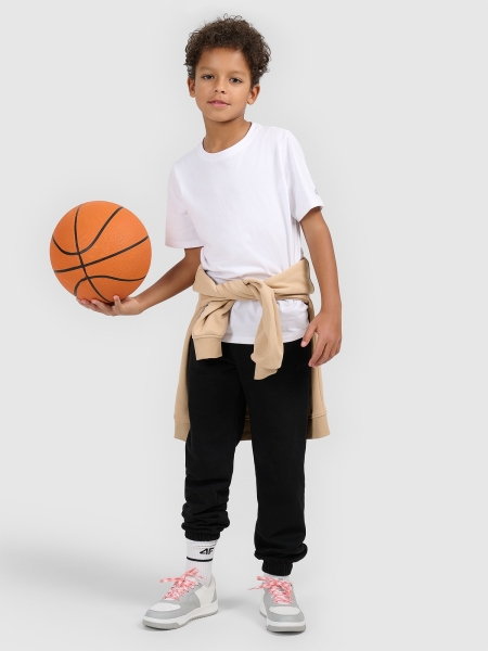 Camiseta Oversize Lisa para Chico - Blanco - 4FJWMM00TTSHM2362                 