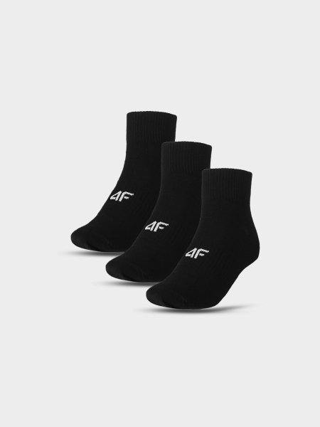 Calcetines casuales para niños (paquete de 3) - negro 4FJWMM00USOCU330 negro - 4FJWMM00USOCU330-21S