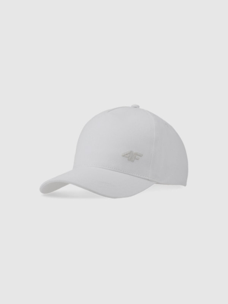 Gorra infantil con visera - Blanco - 4FJWSS25ACABU387 