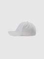 Gorra infantil con visera - Blanco - 4FJWSS25ACABU387 