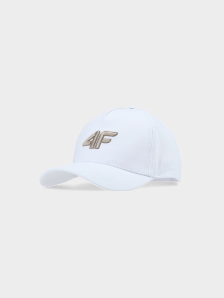 Gorra infantil con visera - Blanco - 4FJWSS25ACABU388