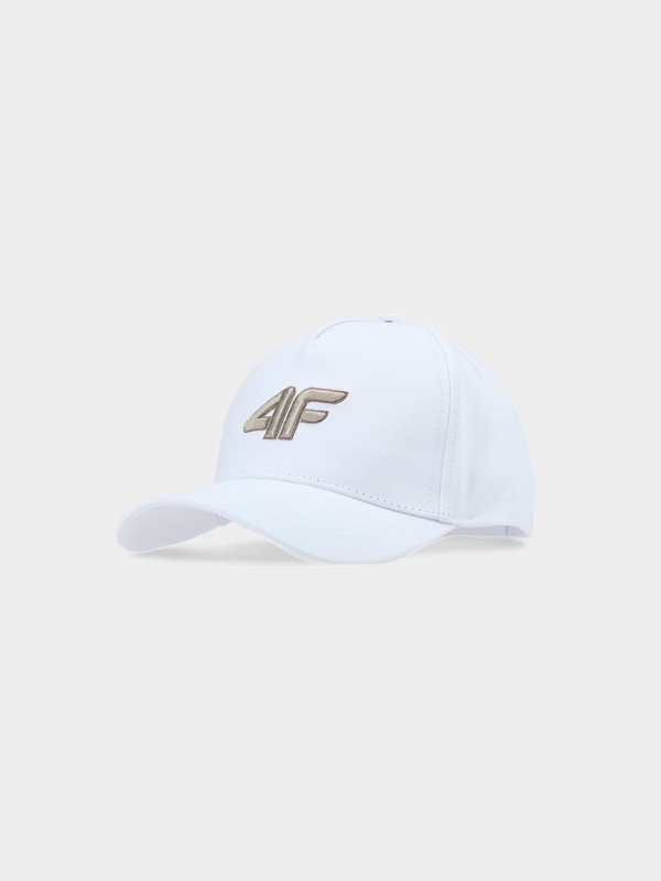 Gorra infantil con visera - Blanco - 4FJWSS25ACABU388