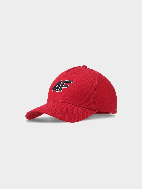 Gorra strapback para niños - rojo 4FJWSS25ACABU388 Rojo