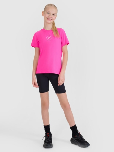 Bermudas Ajustados para Niña - Negro - 4FJWSS25TFSTF041  