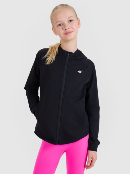 Abrigo de Hándal - Negro - 4FJWSS25TFSWF448             