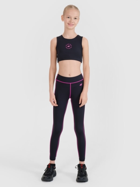 Leggings para Chica - Negro - 4FJWSS25TFTIF295 