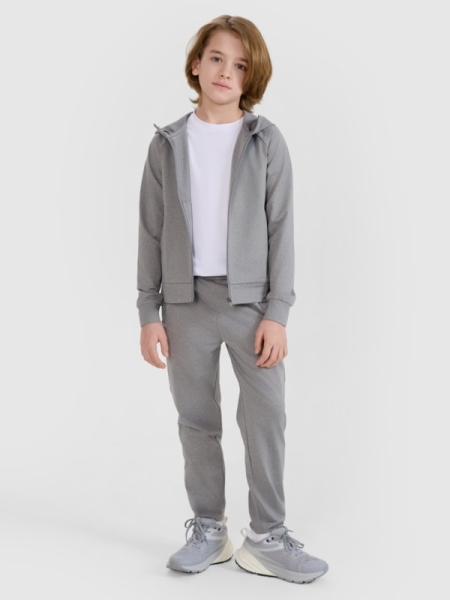 Pantalones Deportivos de Secado Rápido para Chico - Gris - 4FJWSS25TFTRM0877