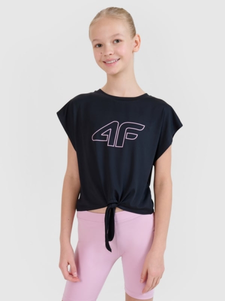 T-shirt para Chica - Negro - 4FJWSS25TFTSF1184                  