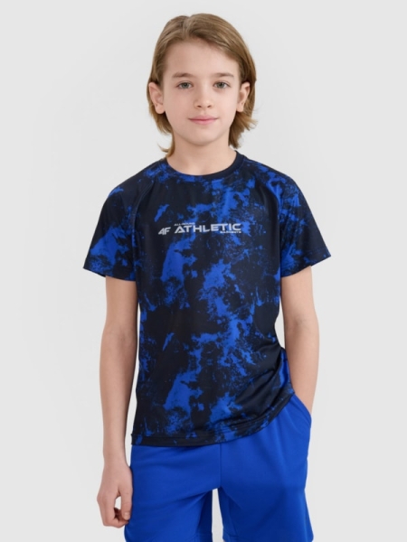 Camiseta deportiva de secado rápido para niño - multicolor 4FJWSS25TFTSM1210 multicolor