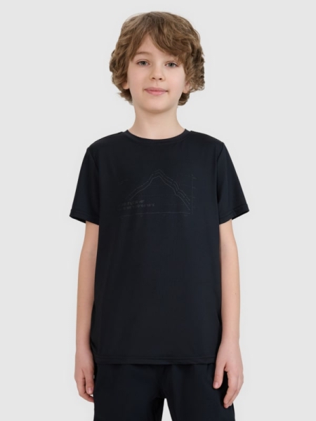 T-shirt para Chico - Negro - 4FJWSS25TFTSM1212                    