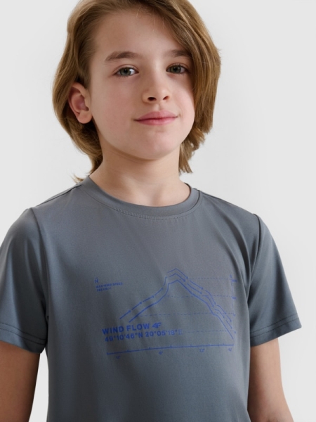 T-shirt para Chico - Gris - 4FJWSS25TFTSM1212                    