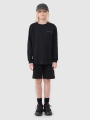 Camiseta De Manga Larga Para Chico - Negro - 4FJWSS25TLONM421     