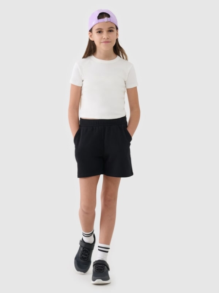 Pantalones de Entrenamiento de para Chica - Negro - 4FJWSS25TSHOF470   