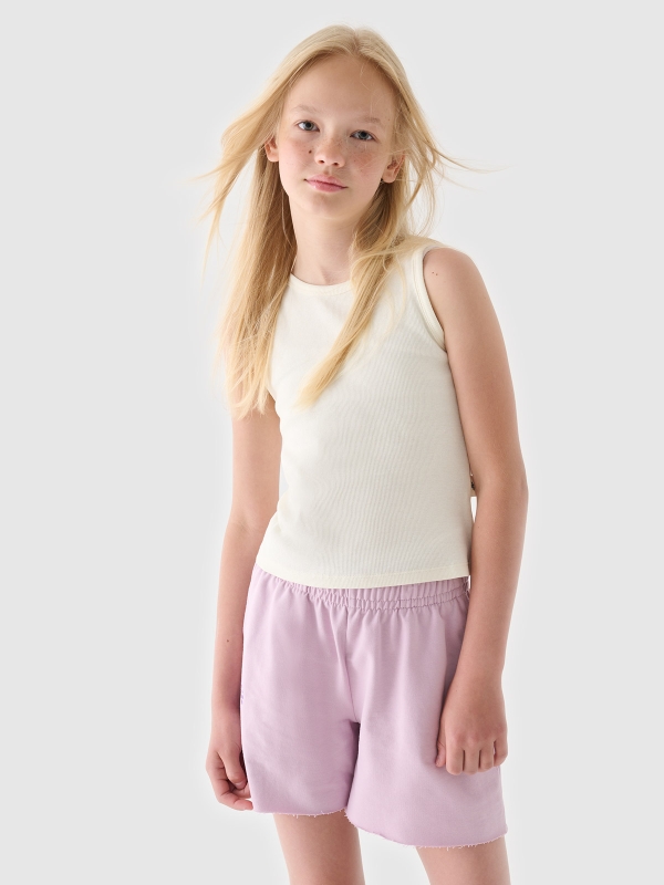 SLEEVELESS 4FJWSS25TSLEF111 Blanco