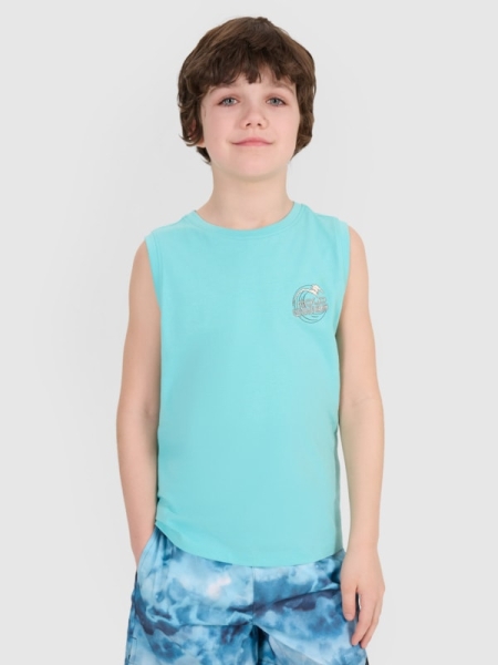 SLEEVELESS 4FJWSS25TSLEM162 turquesa