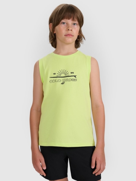 Camiseta de Tirantes para Chico - Verde - 4FJWSS25TSLEM163                                         