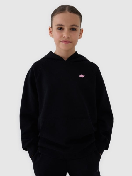 Sweatshirt para Chica - Negro - 4FJWSS25TSWSF1478 