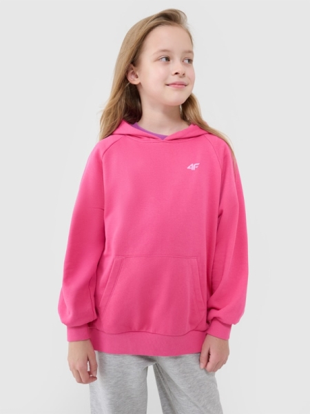 Sweatshirt para Chica - Rosa - 4FJWSS25TSWSF1478 