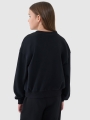 Sweatshirt para Chica - Negro - 4FJWSS25TSWSF1479  