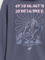 Chaqueta de Chándal para Chica - Gris - 4FJWSS25TSWSF1482