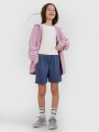 Chaqueta de Chándal para Chica - Púrpura/Violeta - 4FJWSS25TSWSF1482                  