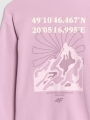 Chaqueta de Chándal para Chica - Púrpura/Violeta - 4FJWSS25TSWSF1482                  